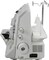 JUKI MO-655 2/3/4/5 Thread Serger Sewing Machine with Pearl Finish